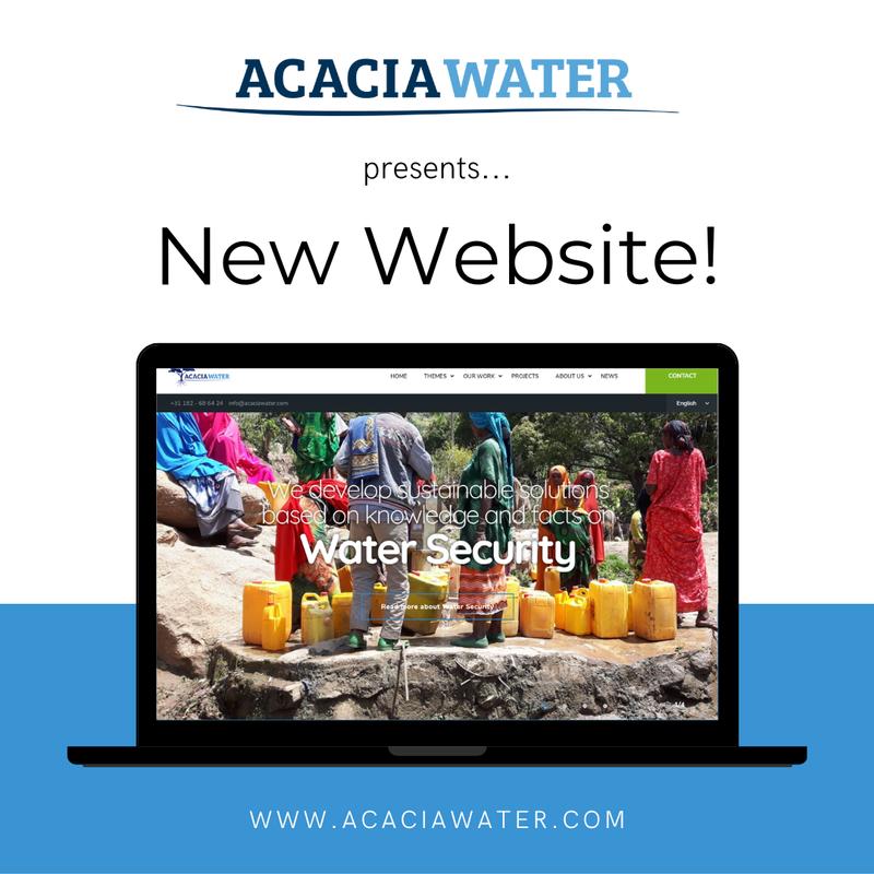 site launch Acacia Water! Acacia Water